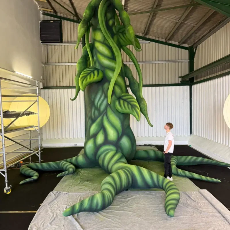 Inflatable Stage Prop Giant Beanstalk