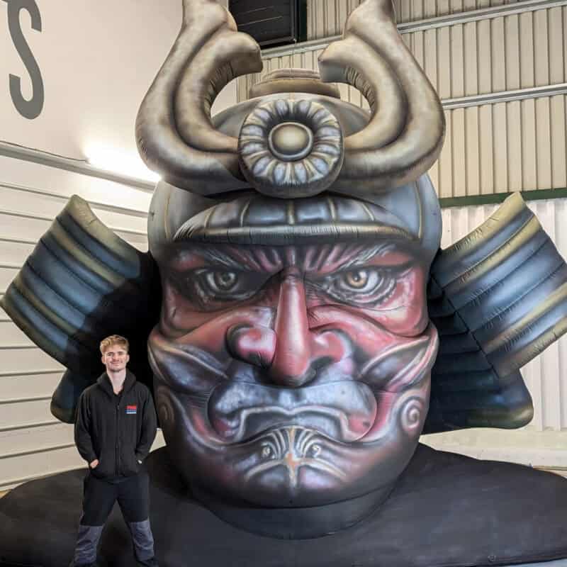5 Metres Sumurai Inflatable Sculpture